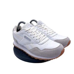 Reebok Womens Classic Harman Run AR30115 White Running Shoes Sneakers Size 10